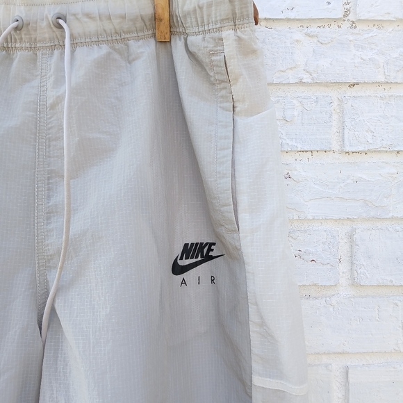 Nike Wind Track Pants Nylon Beige Gray XL - Picture 5 of 11